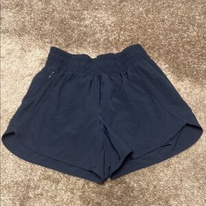 Avia Black Athletic Shorts Lightweight Moisture-Wicking